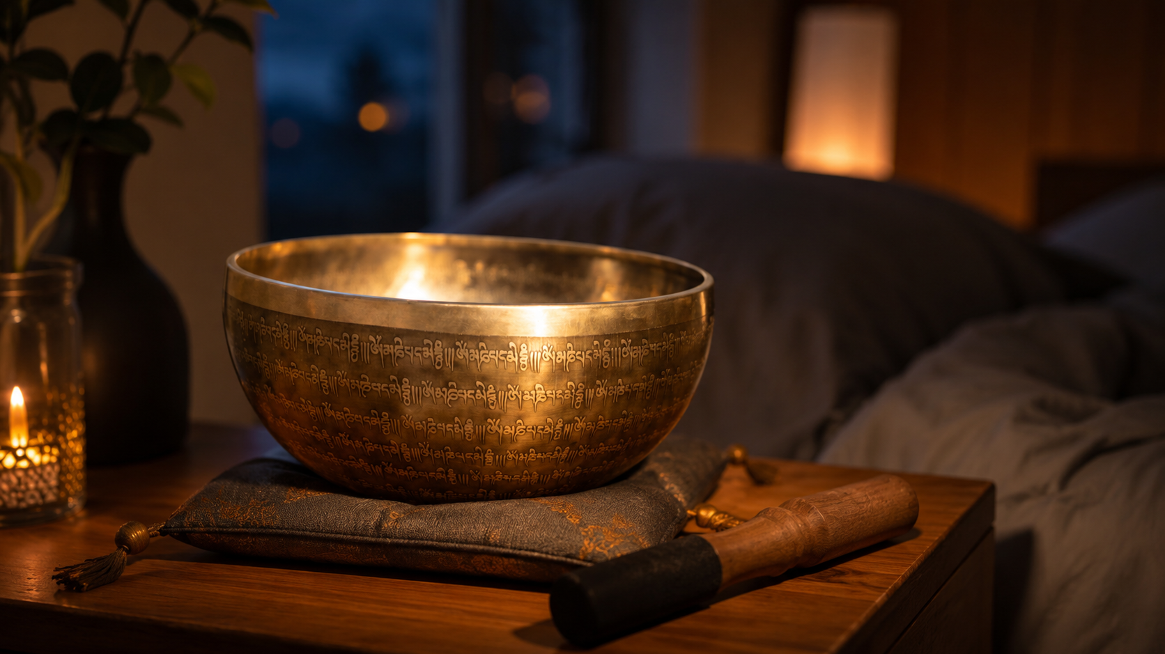Singing Bowl for Sleep: A 5-Minute Evening Ritual